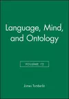 Language, Mind, and Ontology, Volume 12 cover