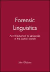 Forensic Linguistics cover