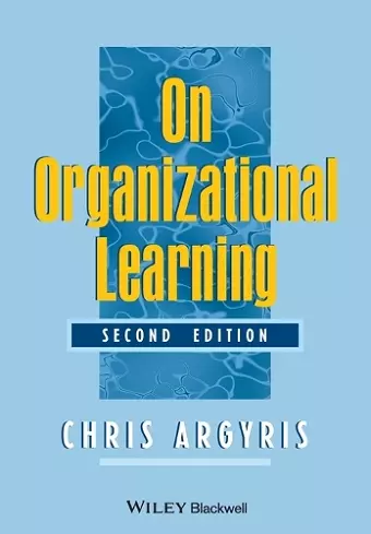 On Organizational Learning cover