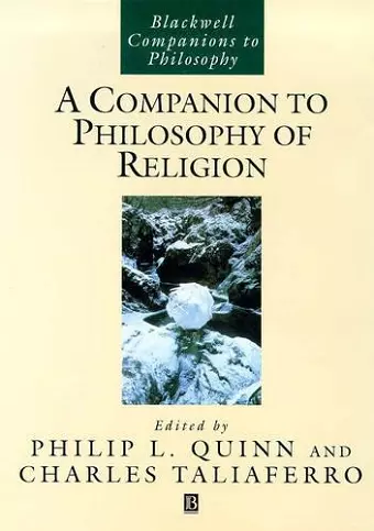 A Companion to Philosophy of Religion cover