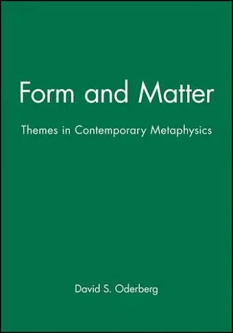 Form and Matter cover