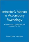 Instructor′s Manual to Accompany Psychology cover