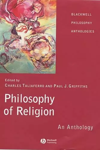 Philosophy of Religion cover