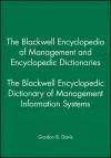 The Blackwell Encyclopedic Dictionary of Management Information Systems cover