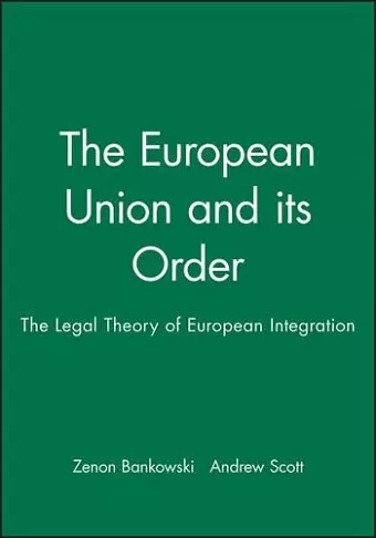 The European Union and its Order cover