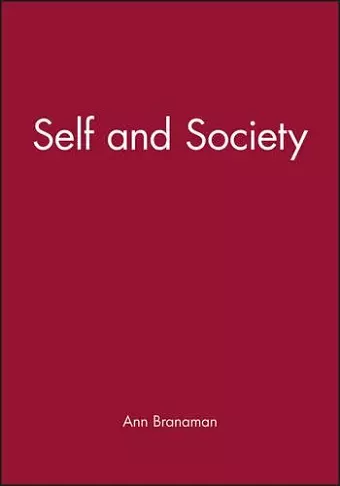 Self and Society cover