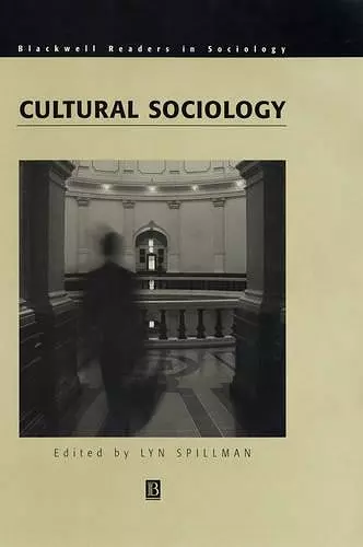 Cultural Sociology cover