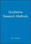 Qualitative Research Methods cover