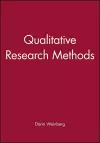 Qualitative Research Methods cover