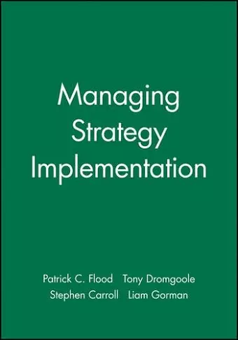 Managing Strategy Implementation cover