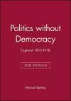 Politics without Democracy cover