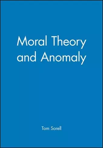 Moral Theory and Anomaly cover