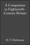 A Companion to Eighteenth-Century Britain cover