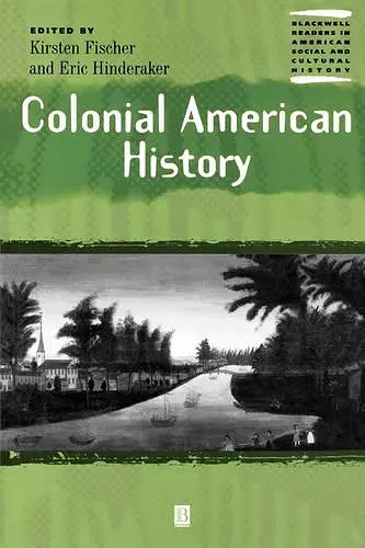 Colonial American History cover