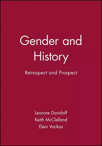 Gender and History cover