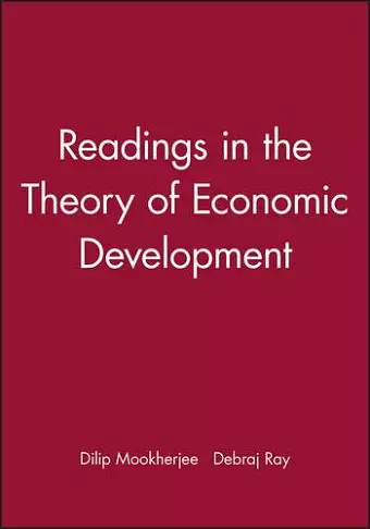 Readings in the Theory of Economic Development cover