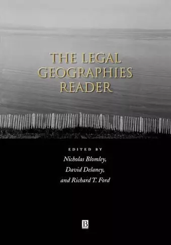 The Legal Geographies Reader cover