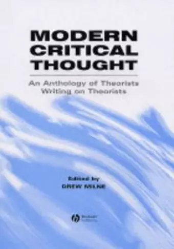 Modern Critical Thought cover