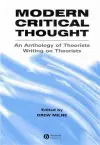 Modern Critical Thought cover