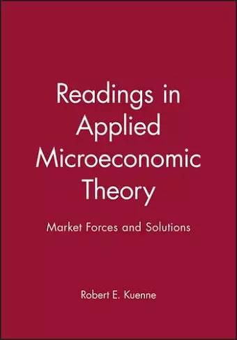 Readings in Applied Microeconomic Theory cover