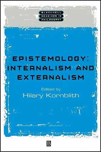 Epistemology cover