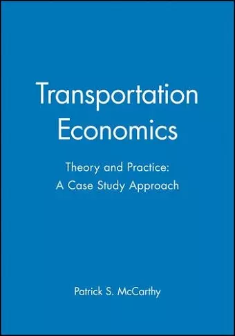 Transportation Economics cover