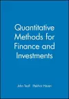 Quantitative Methods for Finance and Investments cover