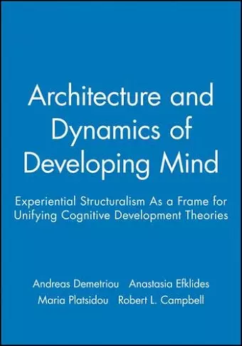 Architecture and Dynamics of Developing Mind cover