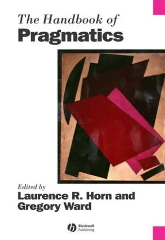 The Handbook of Pragmatics cover