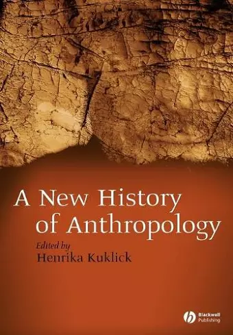 New History of Anthropology cover