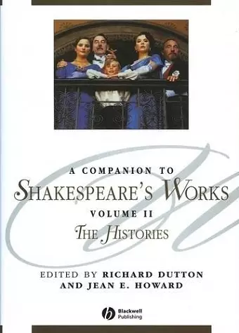 A Companion to Shakespeare's Works, Volume II cover