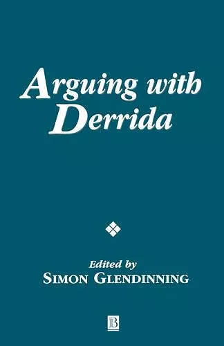 Arguing with Derrida cover