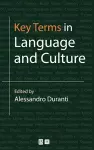 Key Terms in Language and Culture cover