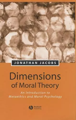 Dimensions of Moral Theory cover