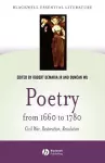 Poetry from 1660 to 1780 cover