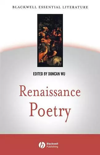 Renaissance Poetry cover