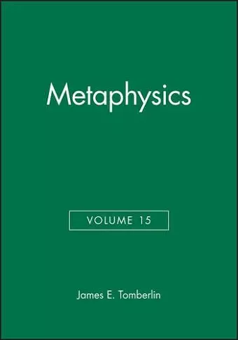 Metaphysics, Volume 15 cover