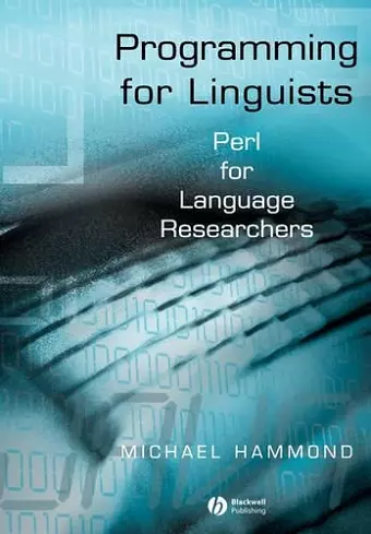 Programming for Linguists cover