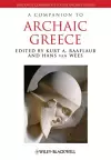 A Companion to Archaic Greece cover