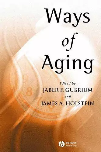 Ways of Aging cover