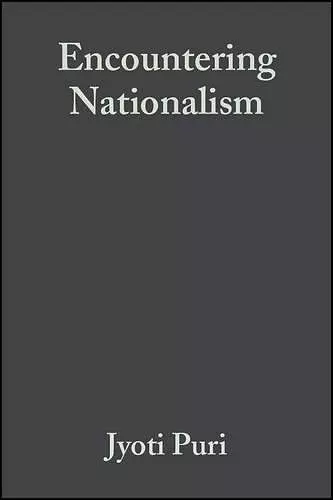 Encountering Nationalism cover