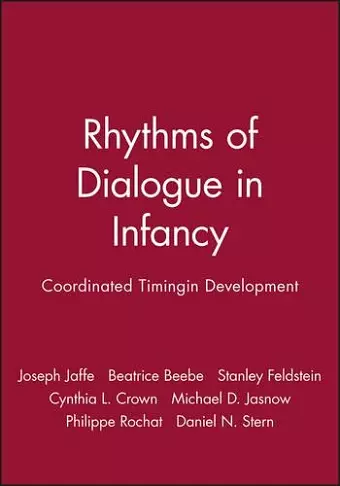 Rhythms of Dialogue in Infancy cover