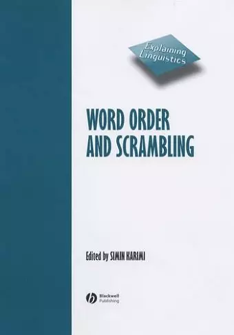 Word Order and Scrambling cover