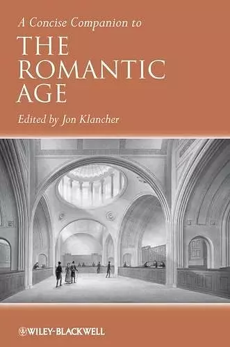 A Concise Companion to the Romantic Age cover