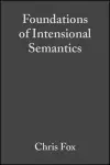 Foundations of Intensional Semantics cover