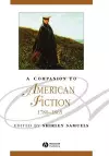 A Companion to American Fiction, 1780 - 1865 cover