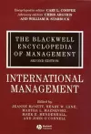 The Blackwell Encyclopedia of Management, International Management cover