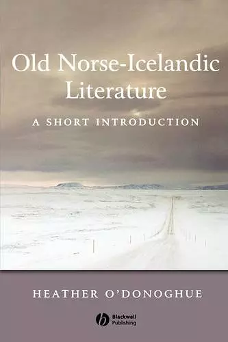 Old Norse-Icelandic Literature cover