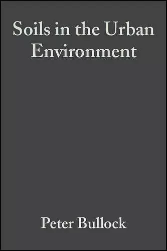 Soils in the Urban Environment cover