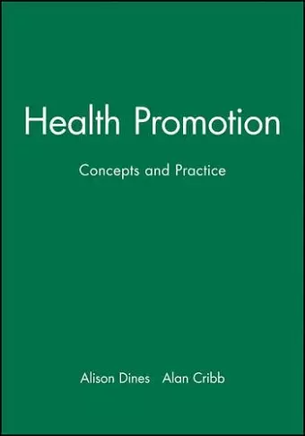 Health Promotion cover